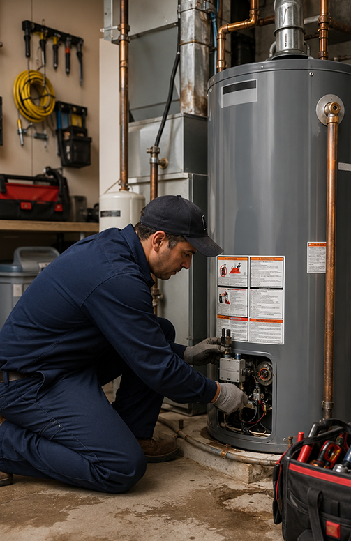 Gas water heater repair The Woodlands