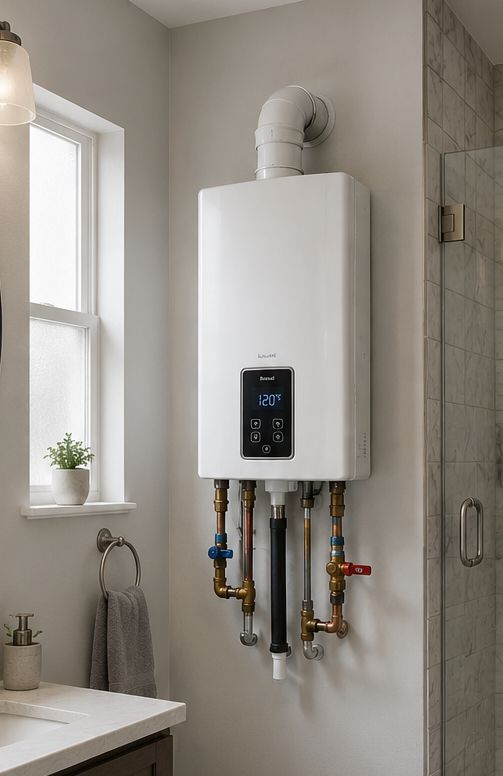 Modern home interior served by Water Heater Repair The Woodlands